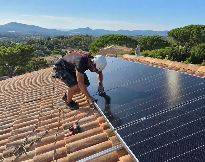 Installateur panneaux solaires Champdor-Corcelles — pose photovoltaïque sur toiture